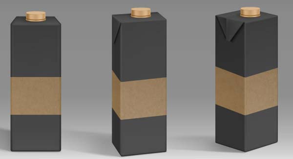 Free Fruit Juice Container And Twist Cap PSD Mockup